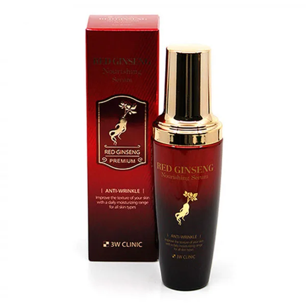 3W CLINIC Сыворотка для лица КРАСНЫЙ ЖЕНЬШЕНЬ Red Ginseng Nourishing Serum