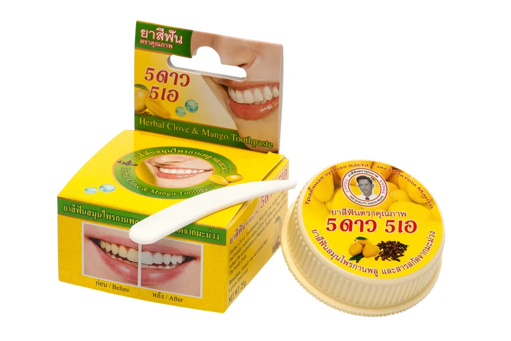 5 STAR COSMETIC Зубная паста ЭКСТРАКТ МАНГО травяная
