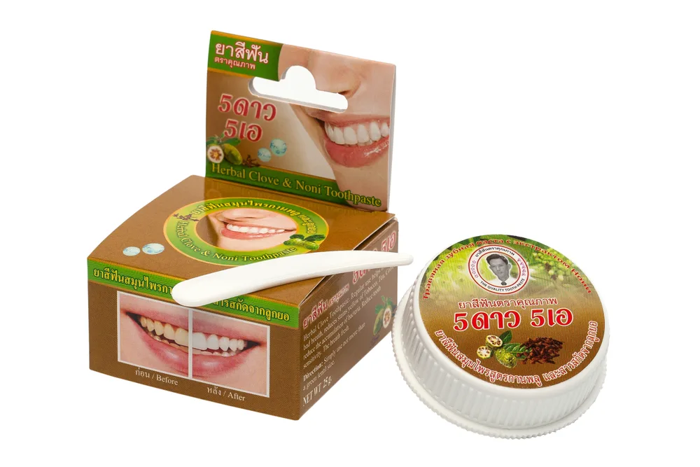 5 STAR COSMETIC Зубная паста ЭКСТРАКТ НОНИ травяная