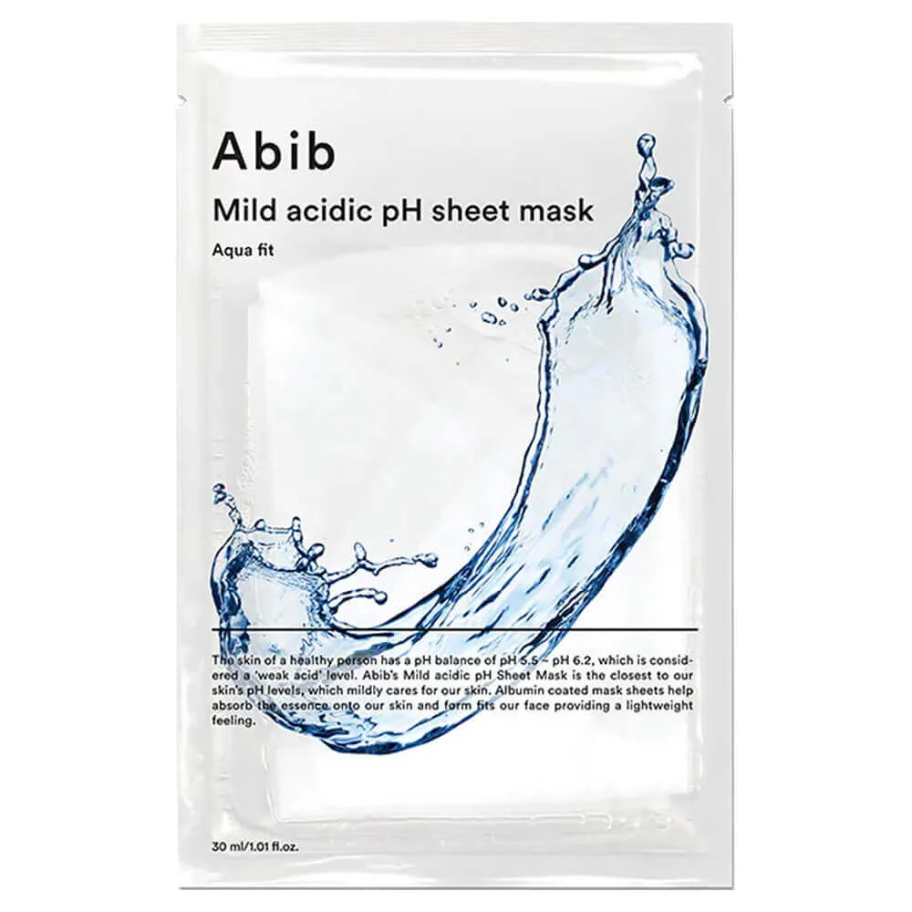 Abib Увлажняющая слабокислотная маска с пробиотиками Abib Mild Acidic pH Sheet Mask Aqua Fit