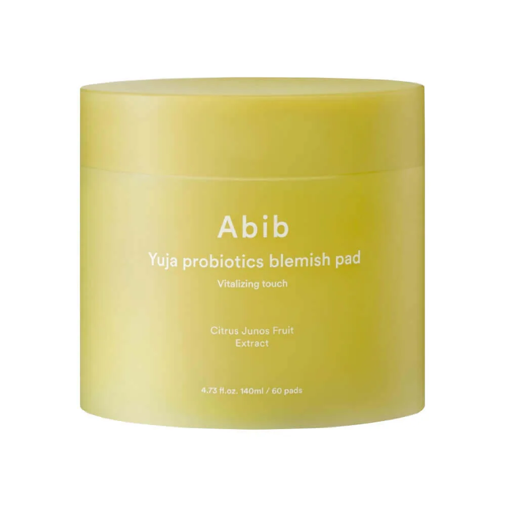 Abib Витаминные тонизирующие пэды с юдзу Abib Yuja Probiotics Blemish Pad