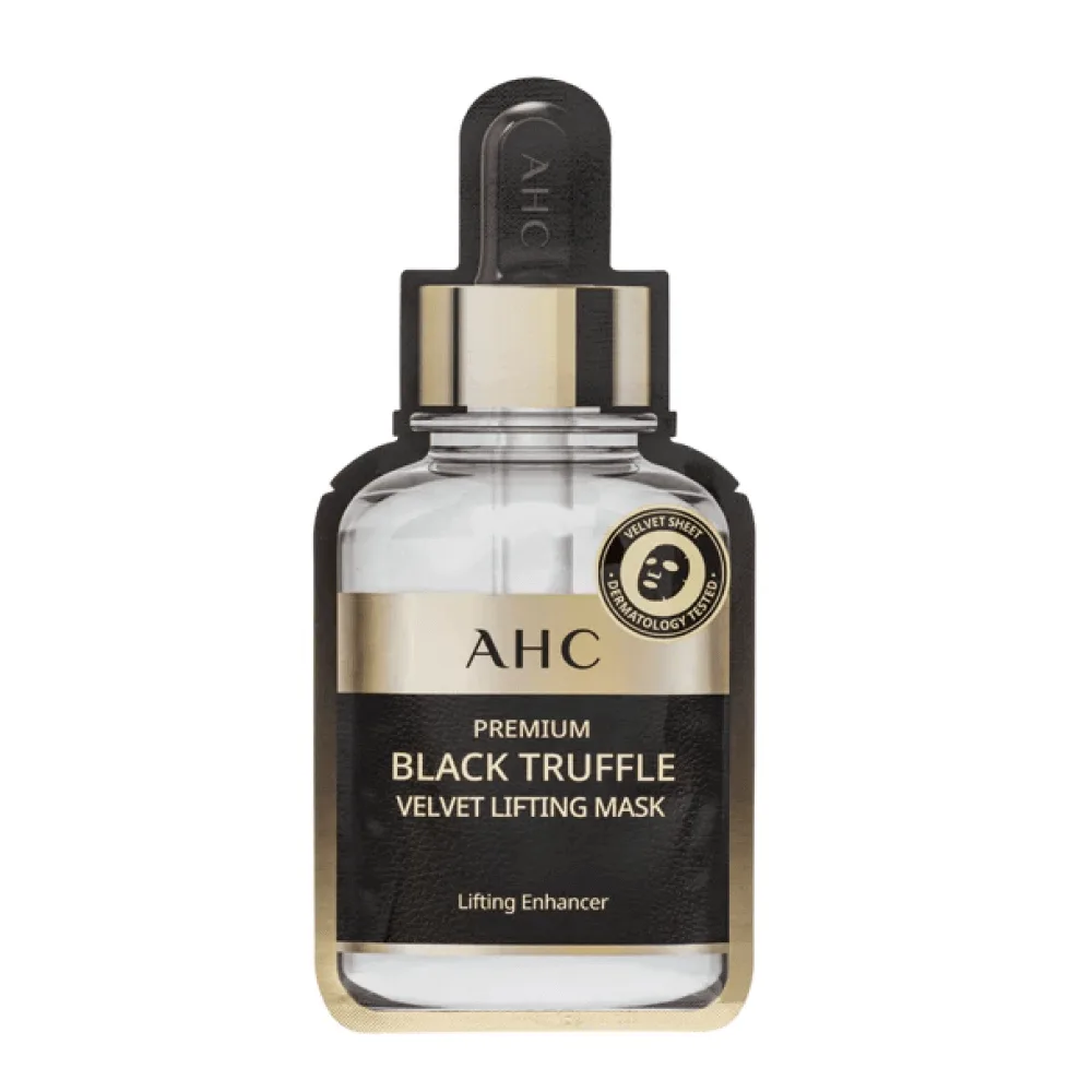 AHC Бархатная лифтинг-маска с чёрным трюфелем AHC Premium Black Truffle Velvet Lifting Mask