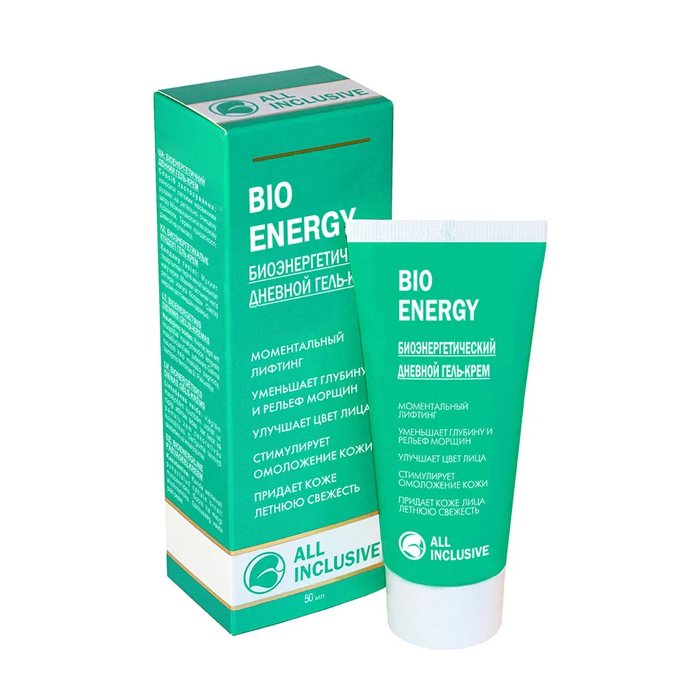 ALL INCLUSIVE Гель-крем для лица дневной БИОЭНЕРГЕТИЧЕСКИЙ Bio Energy