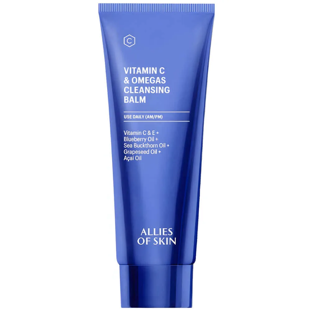 Allies of Skin Гидрофильный бальзам с комплексом витаминов Allies of Skin Vitamin C & Omegas Cleansing Balm
