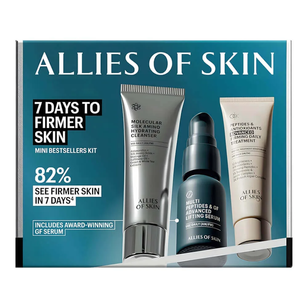 Allies of Skin Набор омолаживающих средств для ухода за кожей Allies Of Skin 7 Days to Firmer Skin Kit