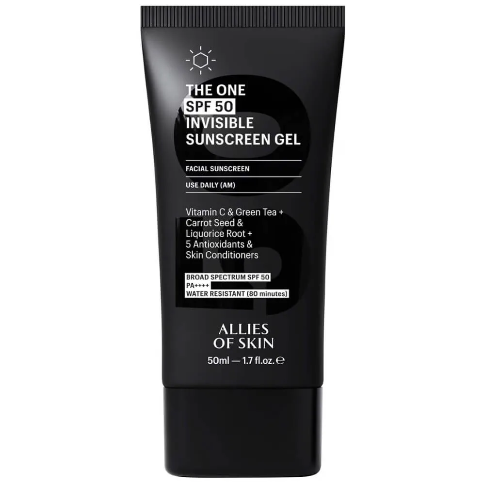 Allies of Skin Невесомый солнцезащитный гель для лица Allies of Skin The One SPF50 Invisible Sunscreen Gel