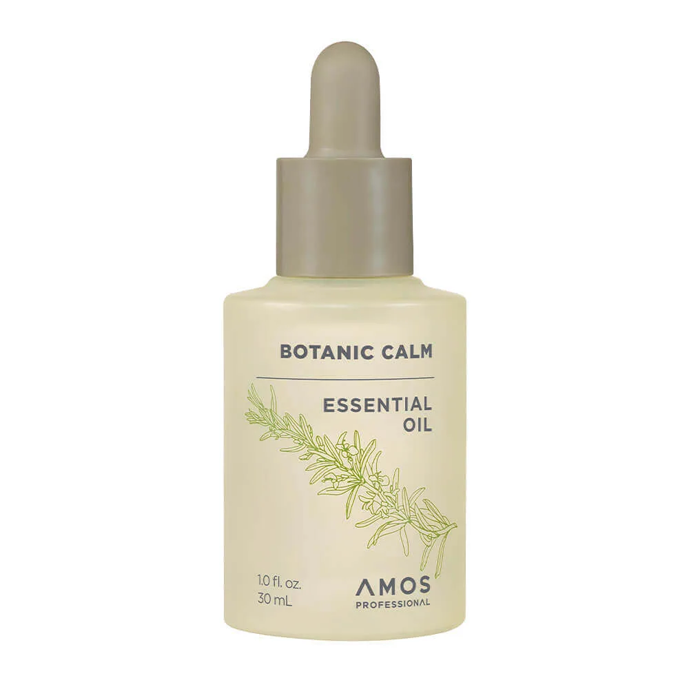 Amos Professional Увлажняющее масло для сухих волос с розмарином Amos Professional Botanic Calm Essential Oil