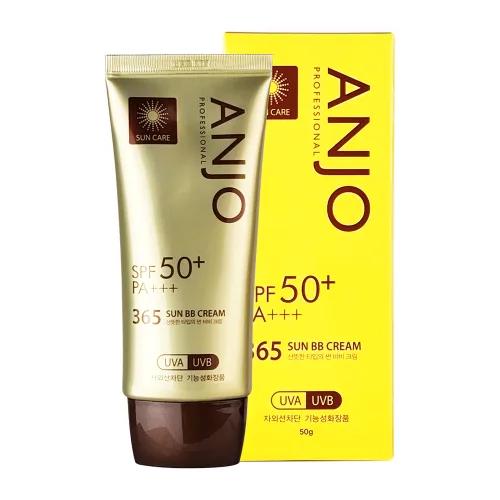 ANJO PROFESSIONAL BB-крем для лица солнцезащитный 365 SUN BB CREAM SPF50+/PA+++
