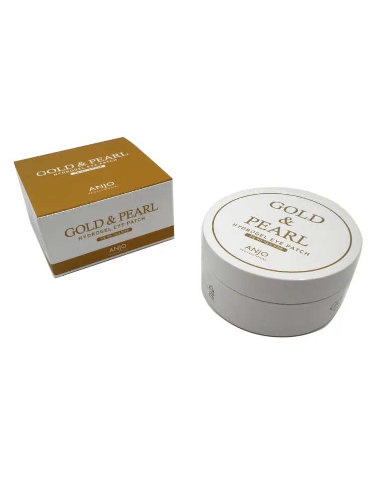 ANJO PROFESSIONAL Гидрогелевые патчи для глаз ЗОЛОТО И ЖЕМЧУГ увлажняющие Gold&Pearl Hydrogel