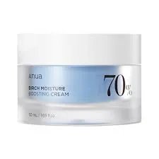 ANUA Крем для лица БЕРЁЗОВЫЙ СОК успокаивающий Birch 70% Moisture Boosting Cream