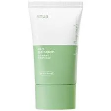 ANUA Крем для лица солнцезащитный ЛЁГКИЙ минеральный Airy Sun Cream SPF50+ PA++++