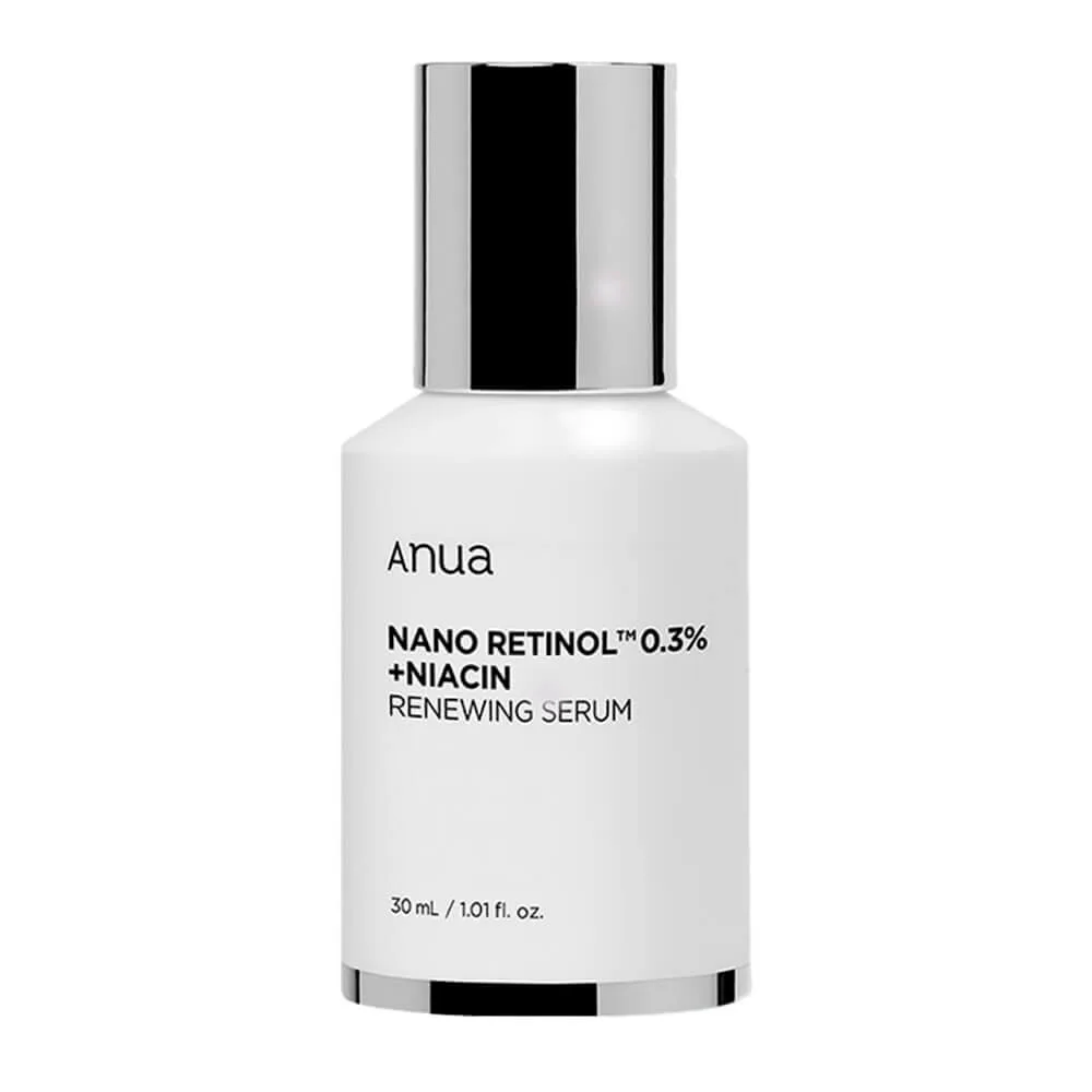 ANUA Обновляющая сыворотка с ретинолом и ниацинамидом Anua Nano Retinol 0,3% + Niacin Renewing Serum