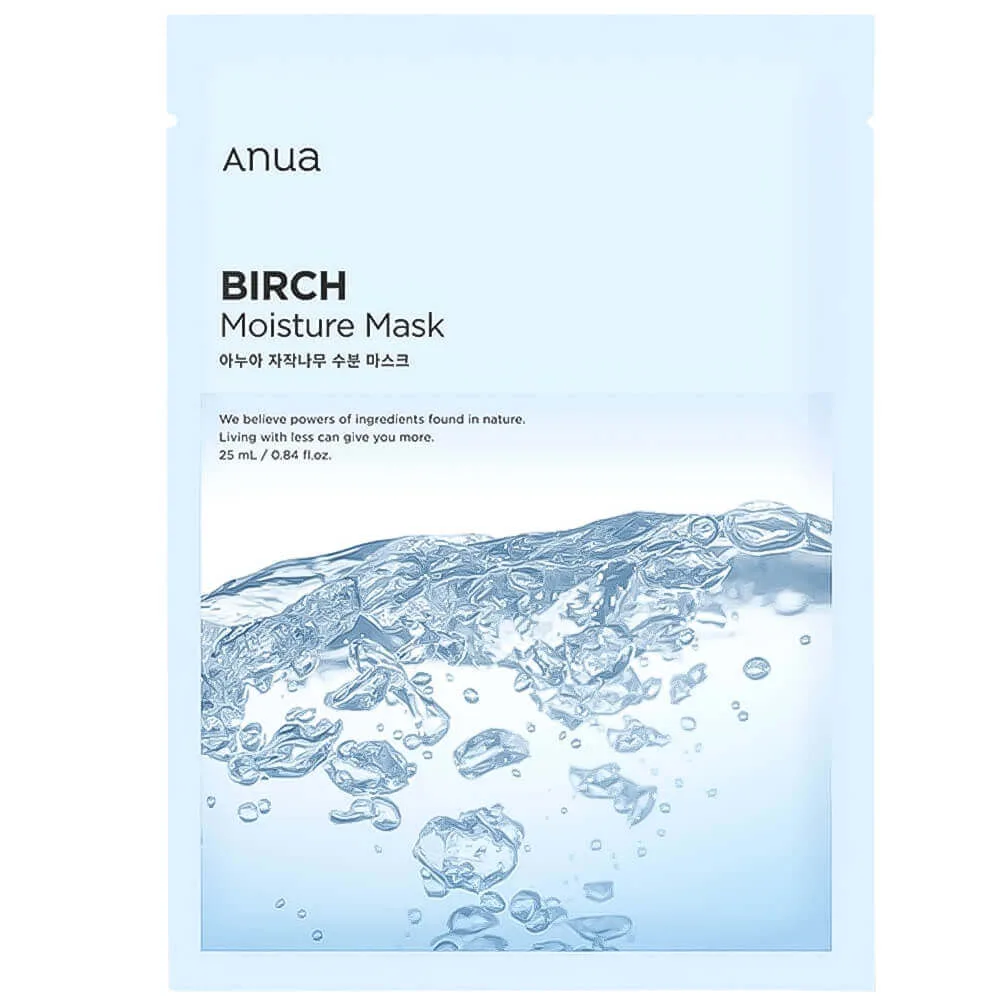 ANUA Увлажняющая тканевая маска с берёзовым соком Anua Birch Moisture Mask