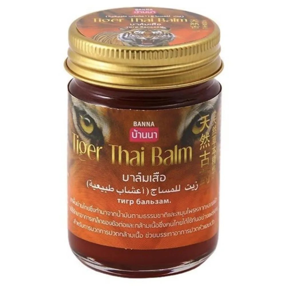 BANNA Бальзам для тела ТИГРОВЫЙ Tiger Thai Balm