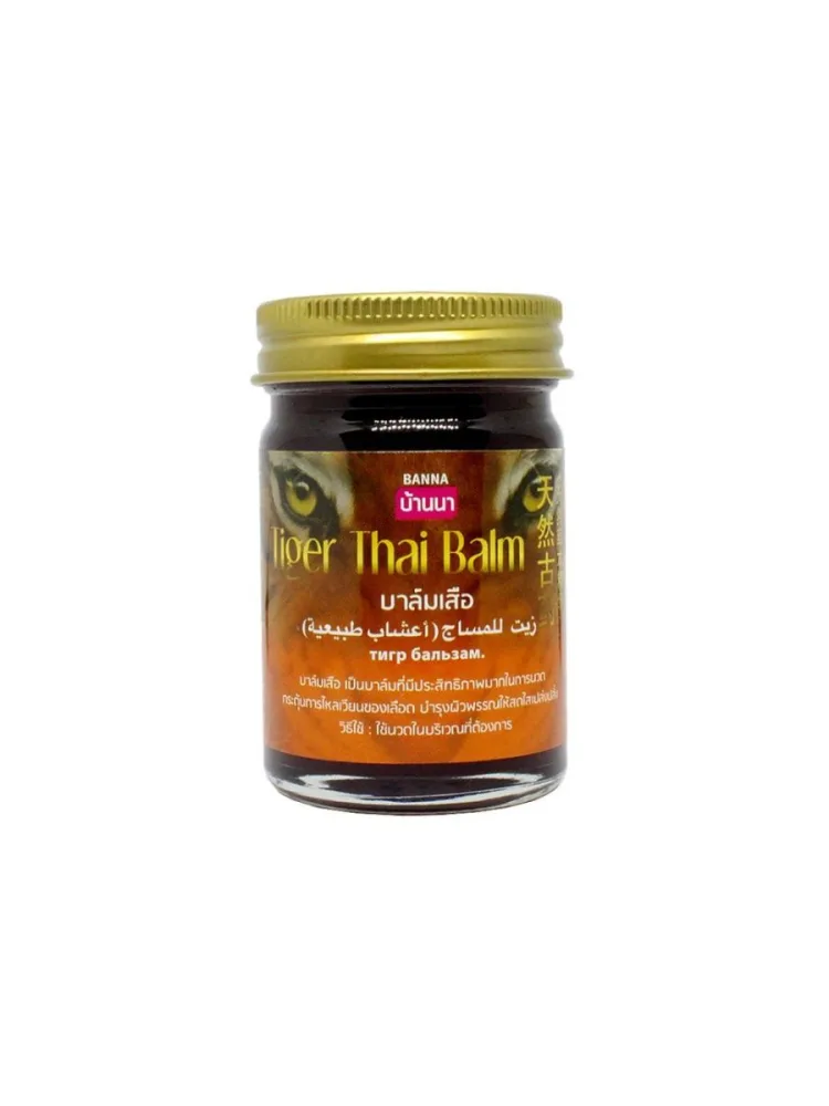 BANNA Бальзам для тела ТИГРОВЫЙ Tiger Thai Balm
