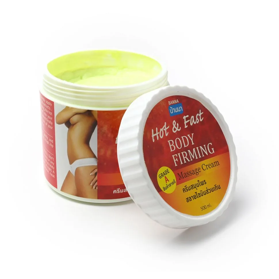BANNA Крем для тела моделирующий ГОРЯЧИЙ массажный Hot & Fast Body Firming Massage Cream
