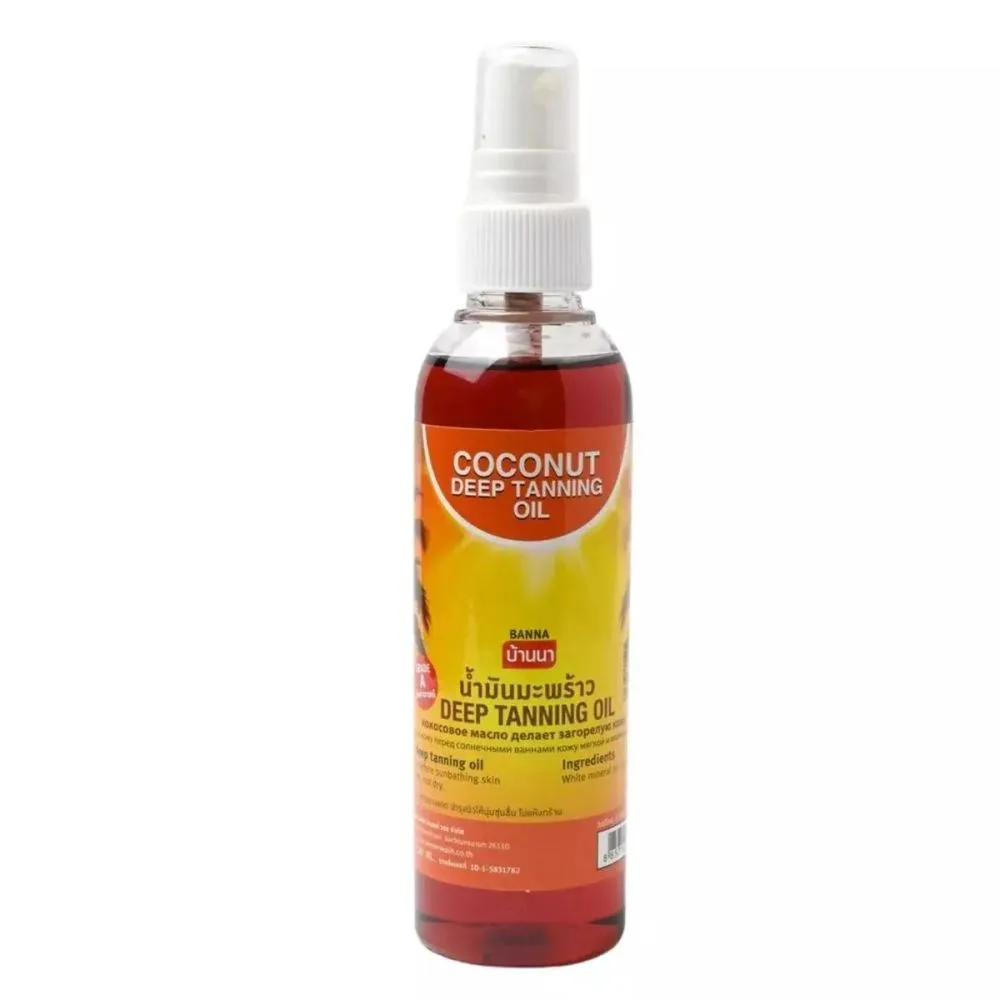 BANNA Масло для загара КОКОСОВОЕ Coconut Deep Tanning Oil