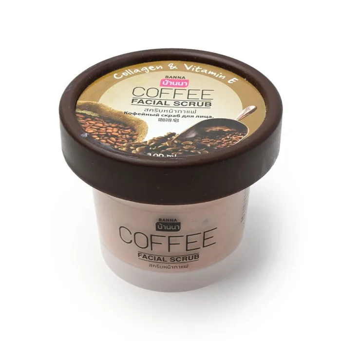 BANNA Скраб для лица КОФЕ Coffee Facial Scrub