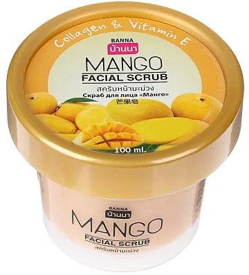 BANNA Скраб для лица МАНГО Mango Facial Scrub