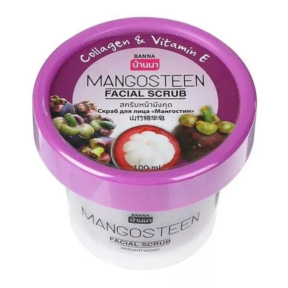 BANNA Скраб для лица МАНГОСТИН Mangosteen Facial Scrub