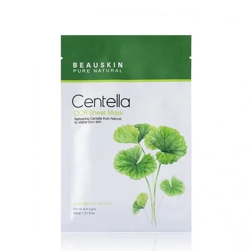 BEAUSKIN Маска для лица тканевая ЦЕНТЕЛЛА Centella CICA