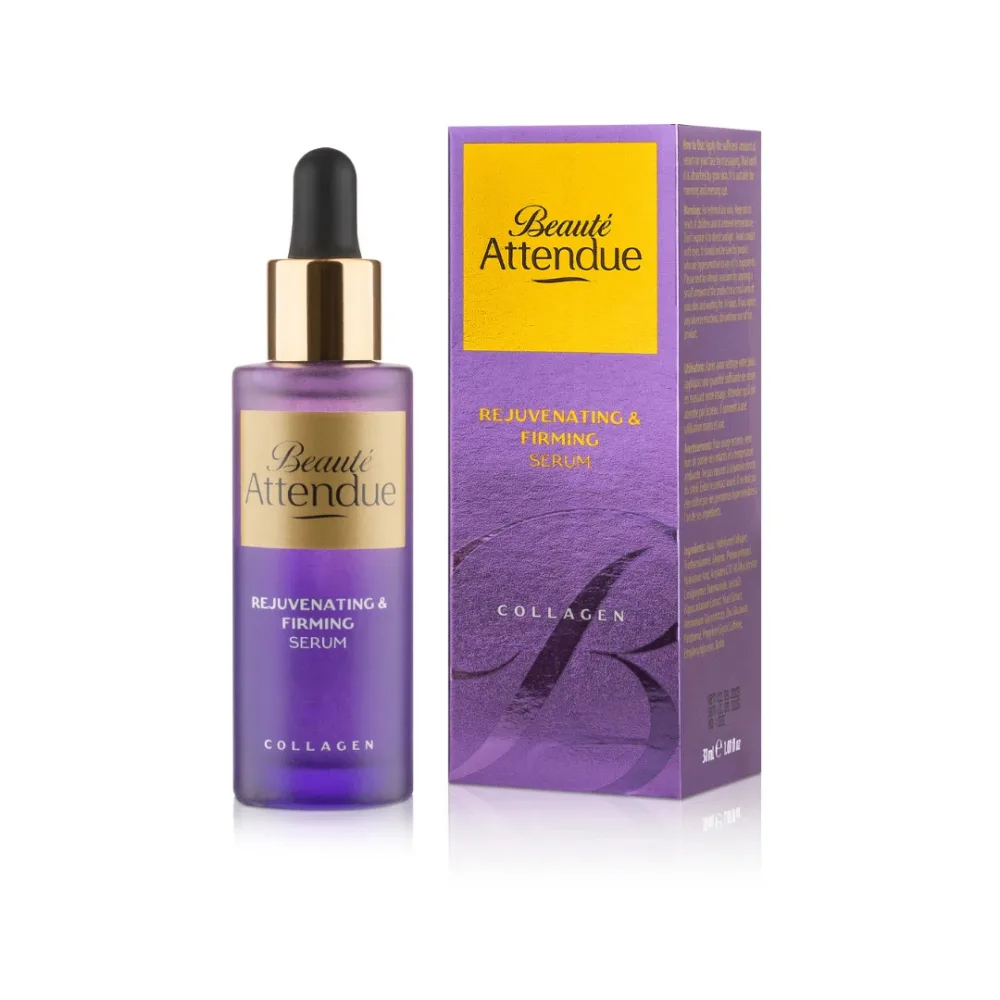 BEAUTE ATTENDUE Сыворотка для лица КОЛЛАГЕН Rejuvenating&Firming Collagen Serum