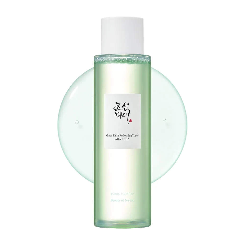 BEAUTY OF JOSEON Тонер для лица ОТШЕЛУШИВАЮЩИЙ кислотный Green Plum Refreshing Toner: AHA+BHA