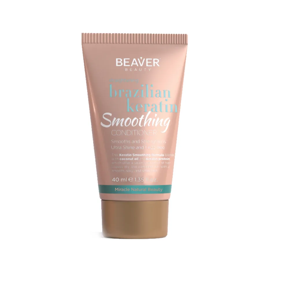 BEAVER Кондиционер для эластичности волос КЕРАТИН Straightening Brazilian Keratin Smoothing Conditioner