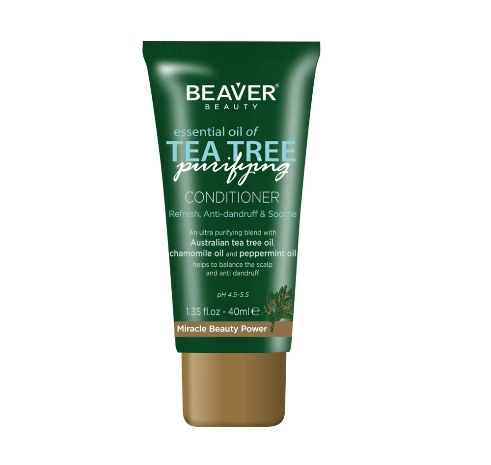 BEAVER Кондиционер для волос МАСЛО ЧАЙНОГО ДЕРЕВА Essential Oil Of Tea Tree Purifying Condinioner