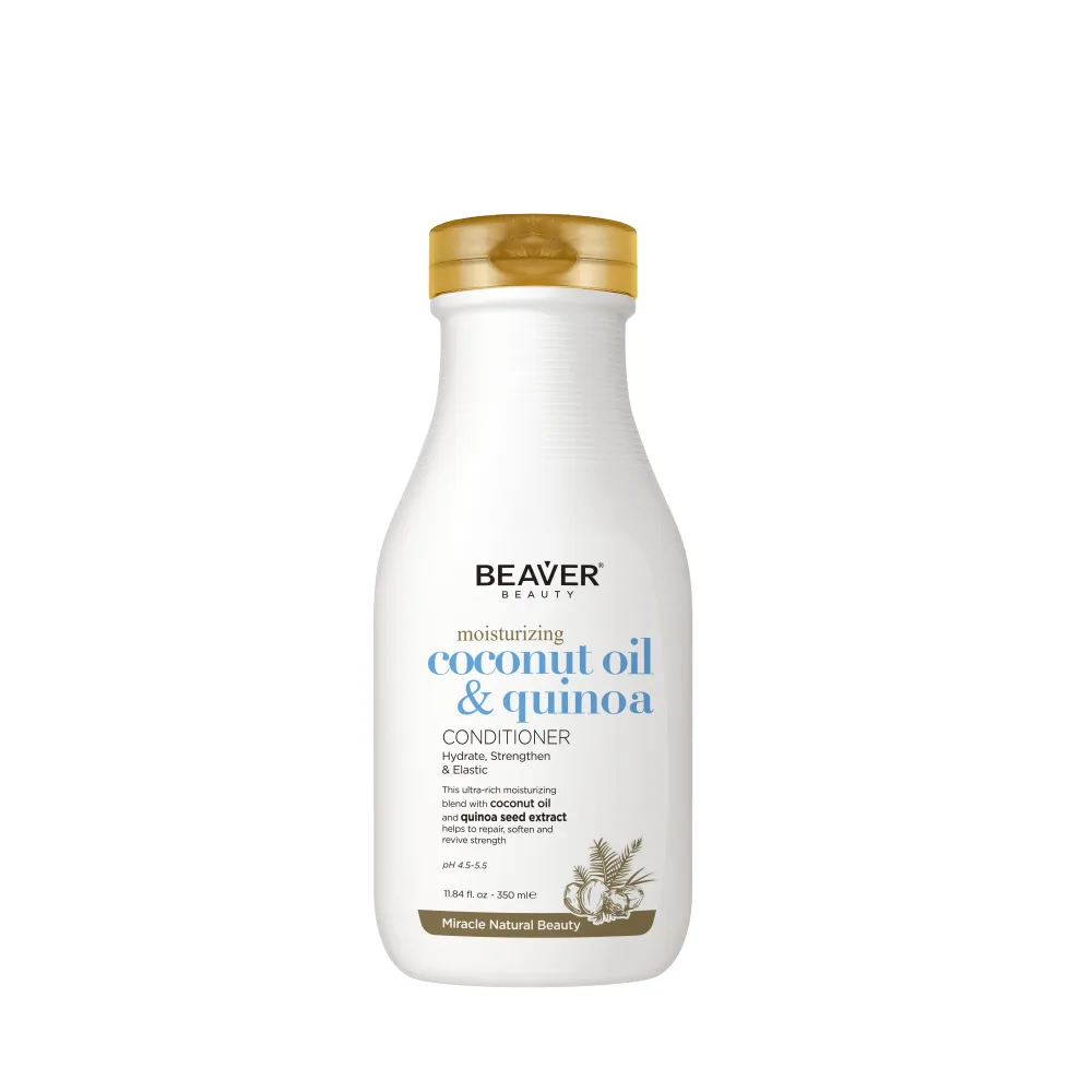BEAVER Кондиционер для волос МАСЛО КОКОСА Moisturizing Coconut Oil&Quinoa Conditioner