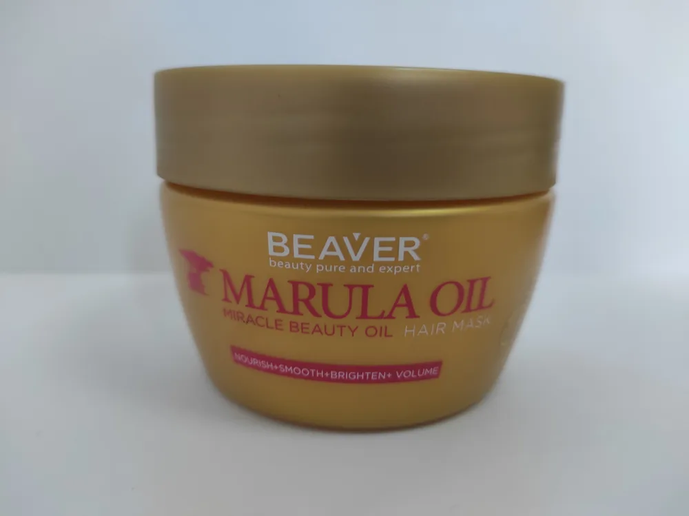 BEAVER Маска для волос МАСЛО МАРУЛЫ восстанавливающая Marula Oil Miracle Beauty Oil Hair Mask