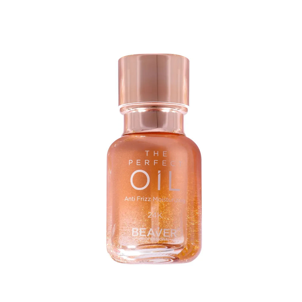 BEAVER Масло для волос парфюмированное ПИТАНИЕ+РАЗГЛАЖИВАНИЕ+БЛЕСК The Perfect Oil Anti Frizz Moisturizing 24K