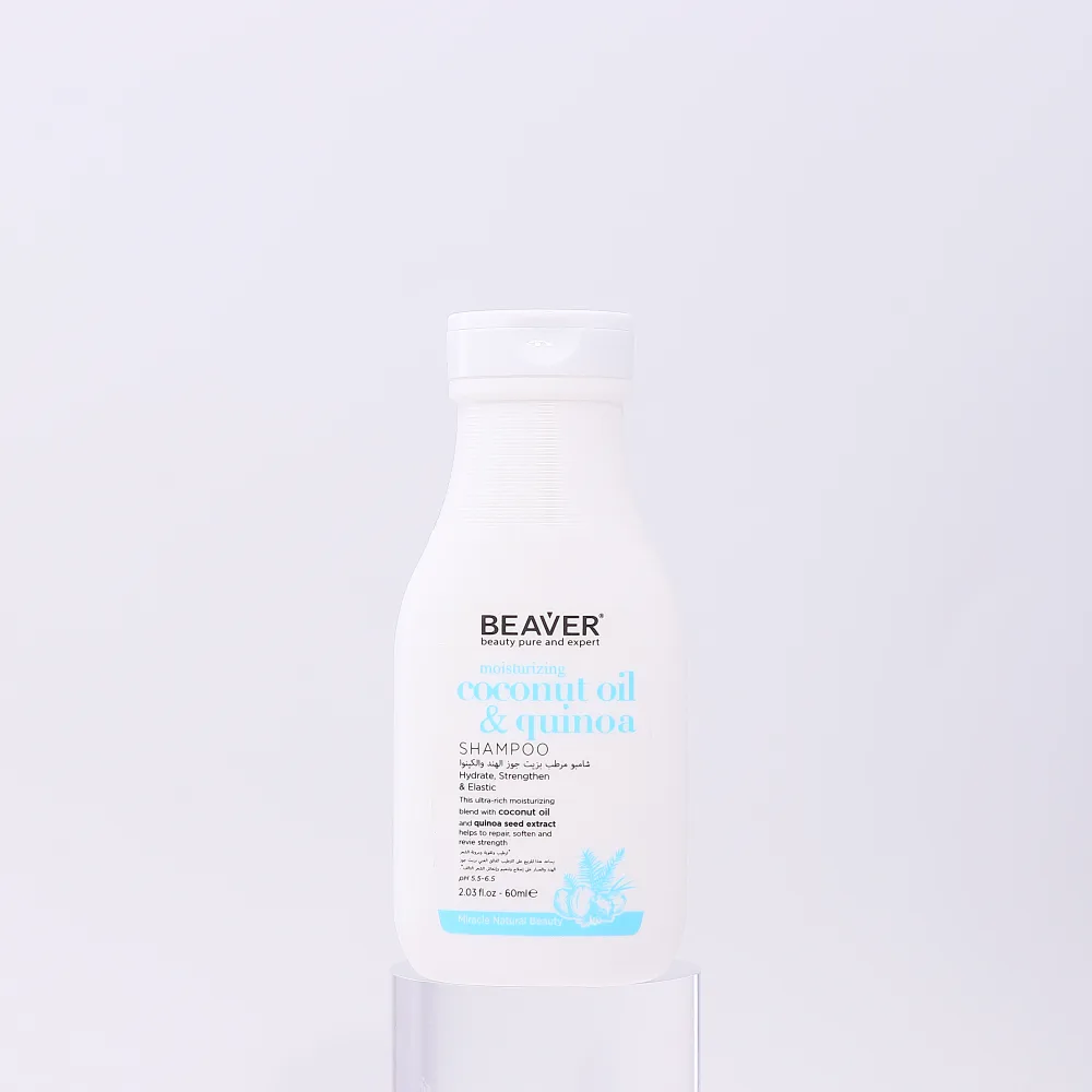 BEAVER Шампунь для волос МАСЛО КОКОСА Moisturizing Coconut Oil&Quinoa Shampoo