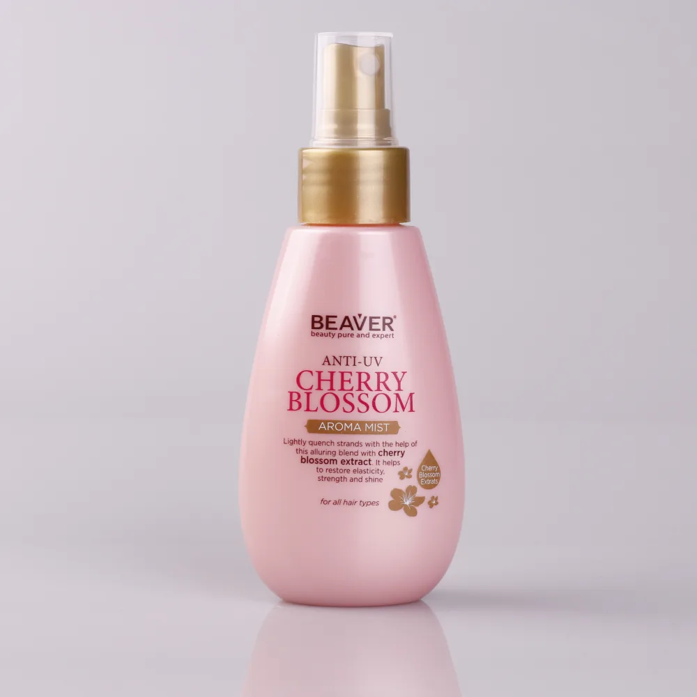 BEAVER Спрей для волос ЭКСТРАКТ ЦВЕТКА ВИШНИ Anti-UV Cherry Blossom Aroma Mist