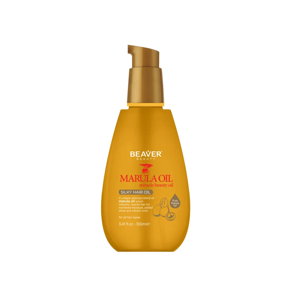 BEAVER Сыворотка для волос МАСЛО МАРУЛЫ Marula Oil Miracle Beauty Oil Silky Hair Oil