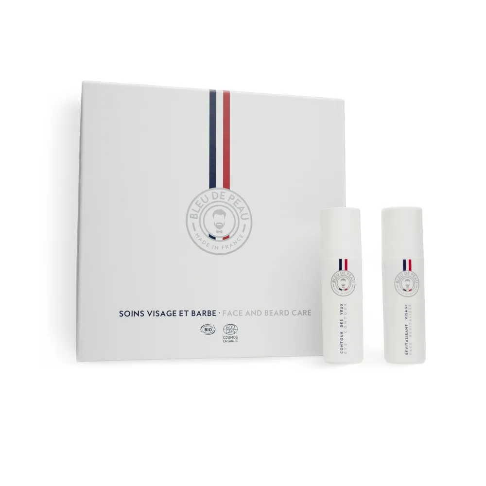 BLEU DE PEAU НАБОР подарочный АНТИВОЗРАСТНОЙ Bleu De Peau крем для лица ВОССТАНОВЛЕНИЕ 30 мл х 1 шт. / крем для контура глаз 30 мл х 1шт.
