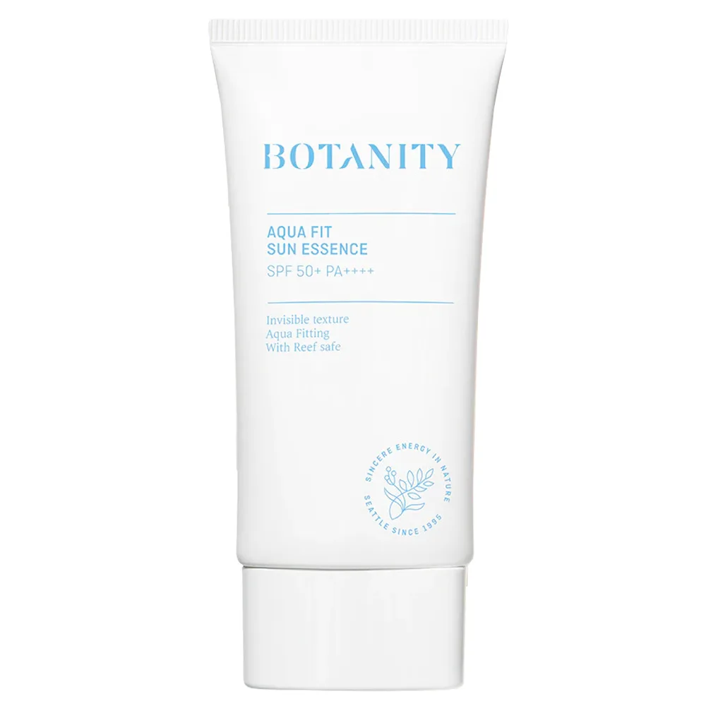 BOTANITY Лёгкая солнцезащитная эссенция с фитоплацентой Botanity Aqua Fit Sun Essence SPF50+ PA++++
