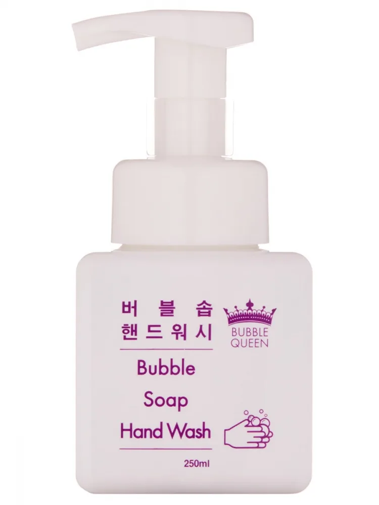 BUBBLE QUEEN Жидкое мыло-пенка, 250 мл Вubble Soap Hand Wash