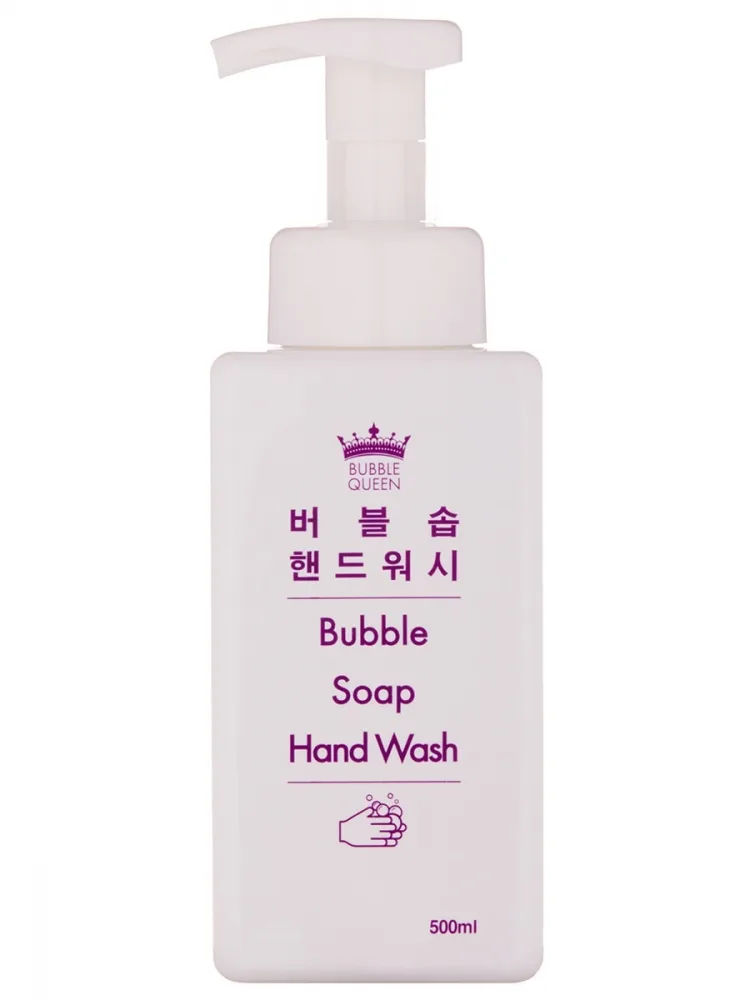 BUBBLE QUEEN Жидкое мыло-пенка, 500 мл Вubble Soap Hand Wash