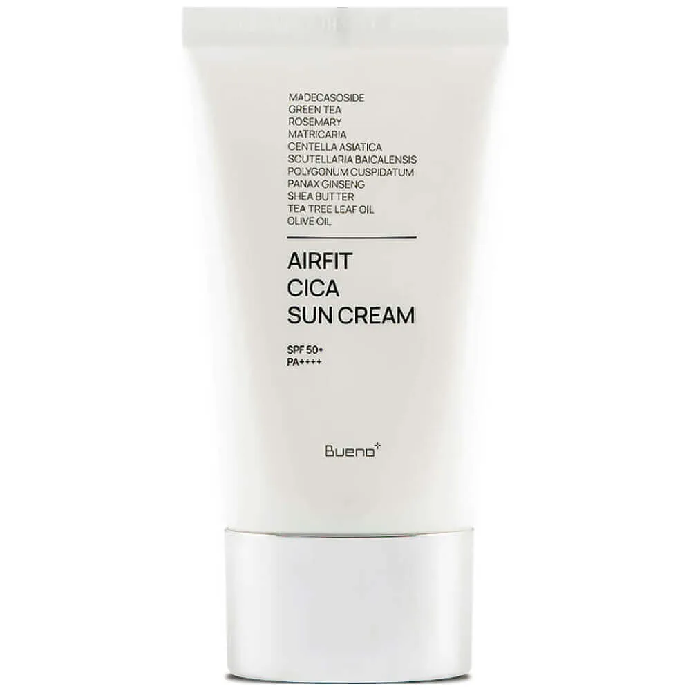 Bueno Осветляющий солнцезащитный крем с центеллой Bueno Perfect Airfit Cica Sun Cream SPF50+ PA++++