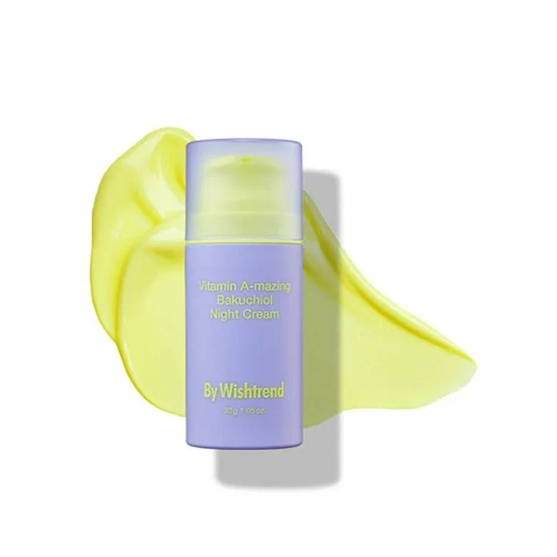 By Wishtrend Крем для лица ночной РЕТИНОЛ И БАКУЧИОЛ Vitamin A-mazing Bakuchiol Night Cream