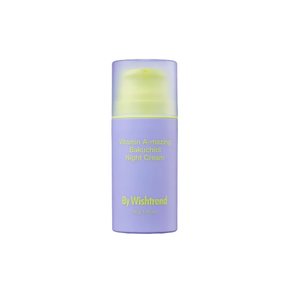 By Wishtrend Крем для лица ночной ретинол и бакучиол - Vitamin A-mazing bakuchiol night cream