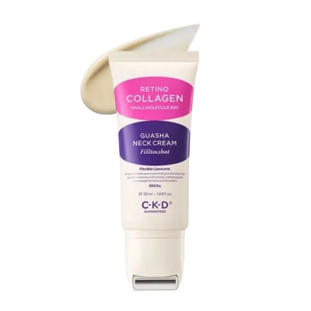 C-K-D Крем для шеи омолаживающий - Retino collagen small molecule 300 guasha cream filltocshot