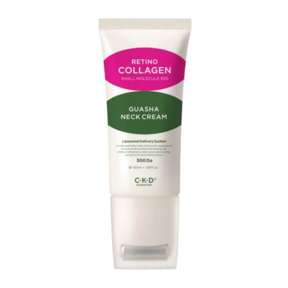 C-K-D Крем для шеи омолаживающий - Retino collagen small molecule 300 guasha neck cream
