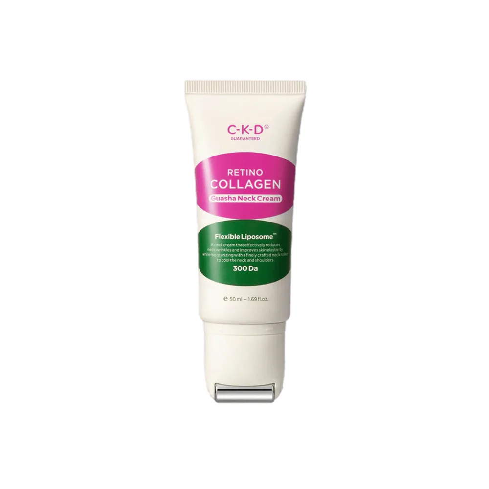 C-K-D Крем для шеи омолаживающий - Retino collagen small molecule 300 guasha neck cream