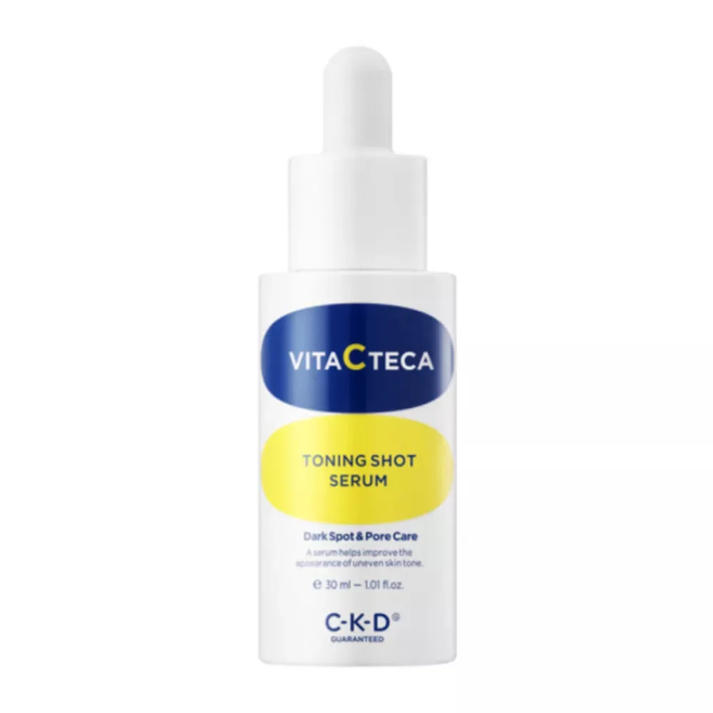 C-K-D Сыворотка ампульная для лица с витамином С и спикулами - Vita C Teca toning shot serum