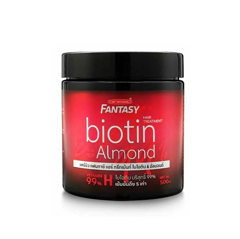 CAREBEAU Маска для волос БИОТИН И МИНДАЛЬ Fantasy Hair Treatment Biotin & Almonds