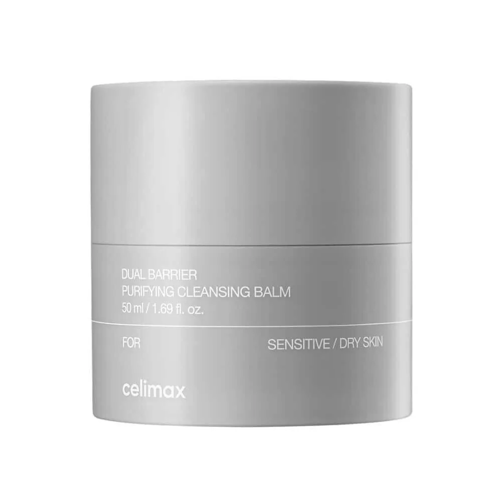 CELIMAX Гидрофильный бальзам с церамидами Celimax Dual Barrier Purifying Cleansing Balm