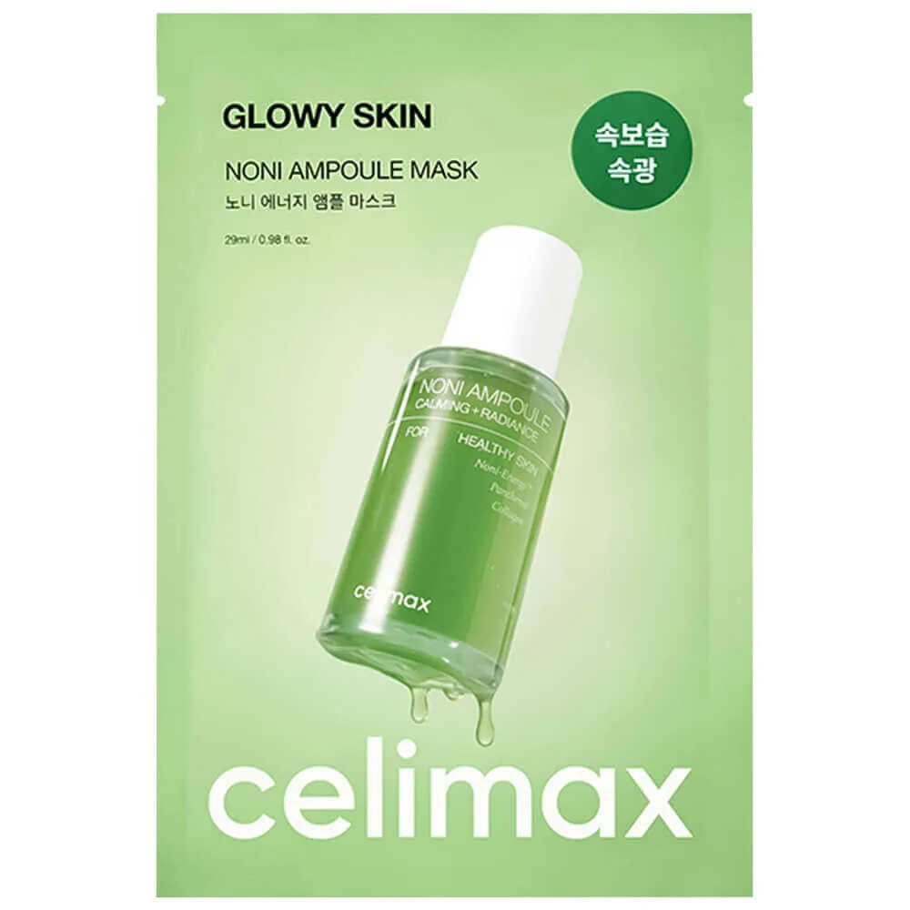 CELIMAX Увлажняющая маска с экстрактом нони Celimax Glowy Skin Noni Ampoule Mask