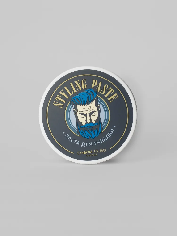 CHARM CLEO COSMETIC Паста для укладки волос мужская МАТОВАЯ Butter Scotch